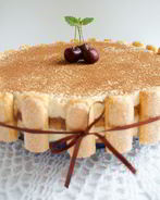 Торт-мороженое Семифредо-Тирамису