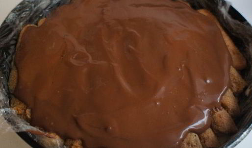 торт-мороженое семифредо-тирамису