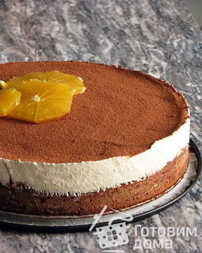 Торт-тирамису с апельсинами