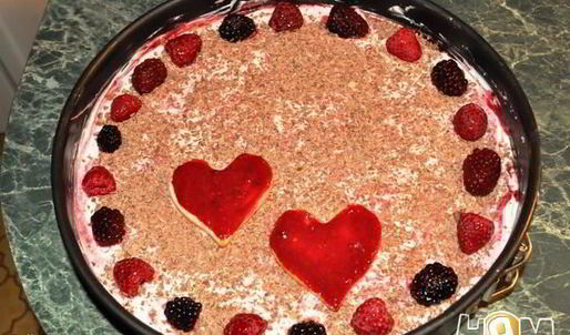 ягодный торт-тирамису