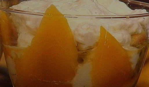 экзотический манговый тирамису