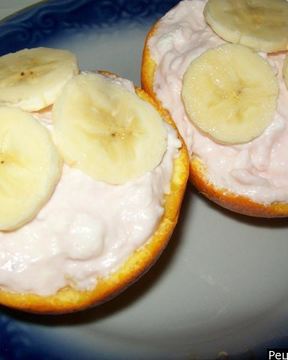 Творог с фруктами на завтрак