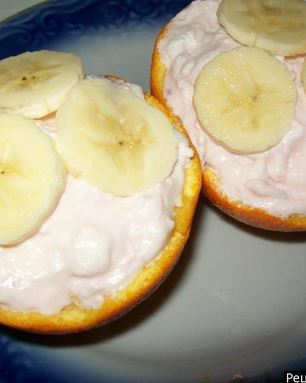 Творог с фруктами на завтрак