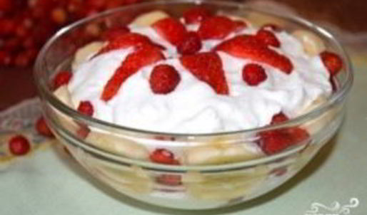 творожно-банановый десерт