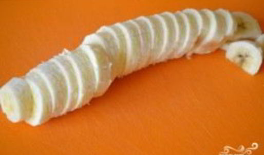 творожно-банановый десерт