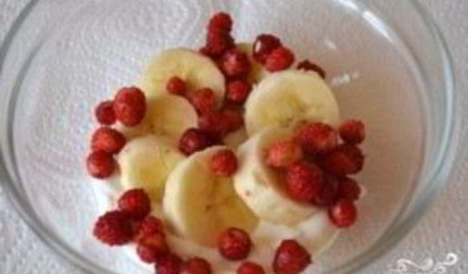 творожно-банановый десерт