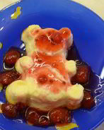 Творожно-яблочный пудинг Детская тема