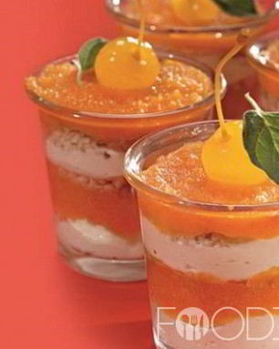 Творожный десерт на пару