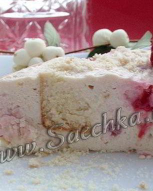 Творожный десерт с желатином