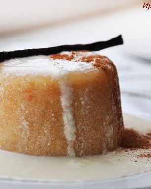 Тыквенная панна котта со сливками