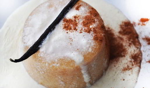 тыквенная панна котта со сливками