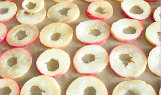 яблочные чипсы