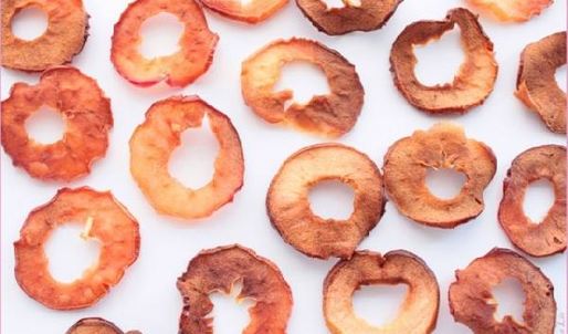 яблочные чипсы