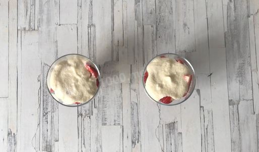 фрукты в зефирном креме