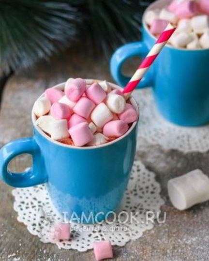 Рецепт какао с маршмеллоу