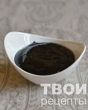 Желе из черной смородины