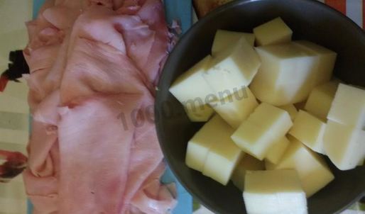 аранчини с прошутто