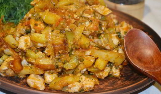 азу из индейки