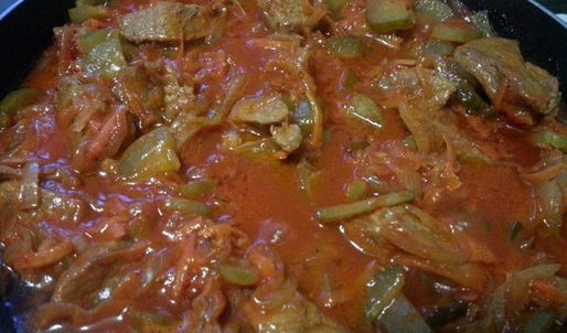 азу из телятины