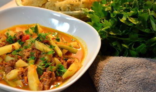 азу по-татарски в мультиварке