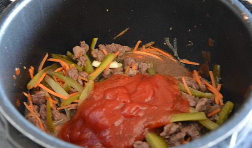 азу по-татарски в мультиварке