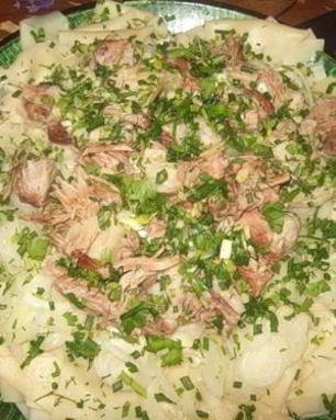 Бешбармак из говядины