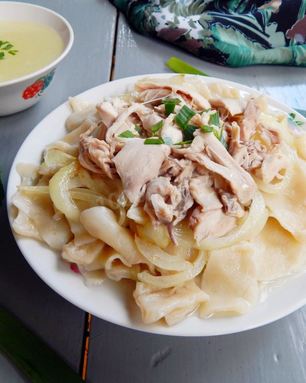 Бешбармак из курицы