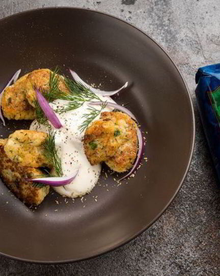 Рецепт биточков из киноа с цветной капустой и укропом