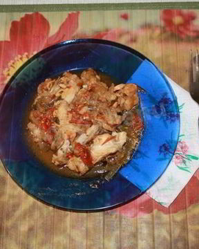 Чахохбили из курицы по-грузински