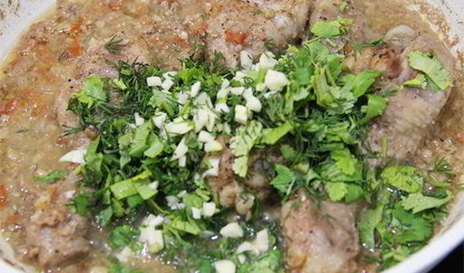 чахохбили из курицы