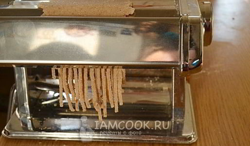 домашняя гречневая лапша