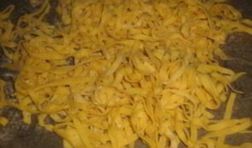 домашняя лапша со свининой