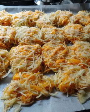 Драники из картофеля и тыквы в духовке