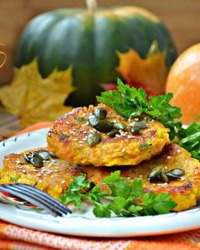 Драники из тыквы