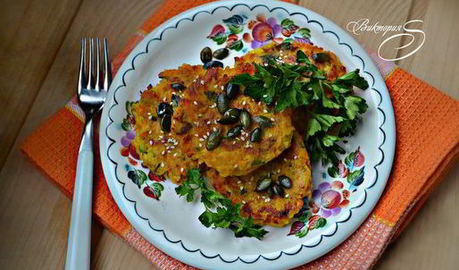 драники из тыквы