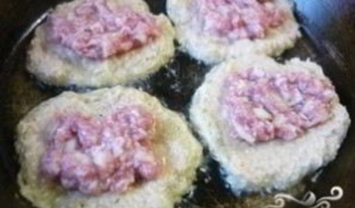 драники картофельные с фаршем