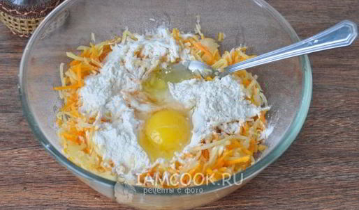 драники картофельные с тыквой