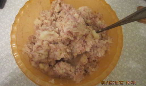 драники с фаршем