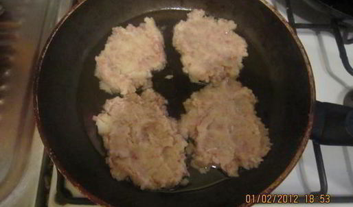 драники с фаршем