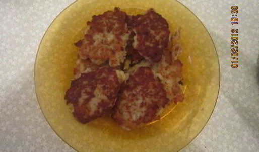 драники с фаршем