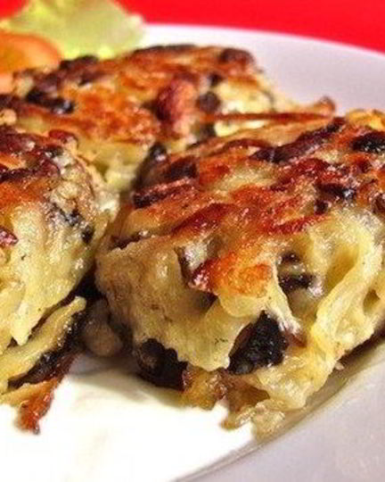 Рецепт драников с грибами