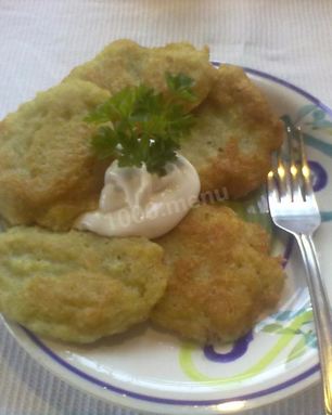 Драники с манкой