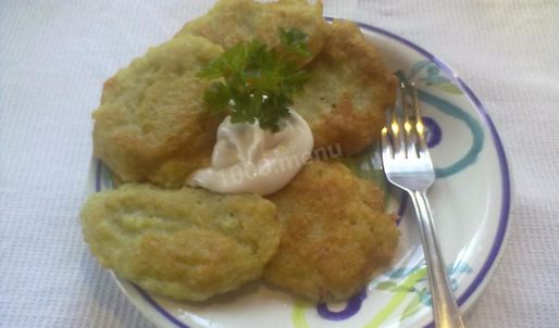 драники с манкой