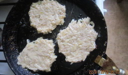 драники с сыром
