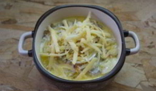 драники в горшочках с мясом