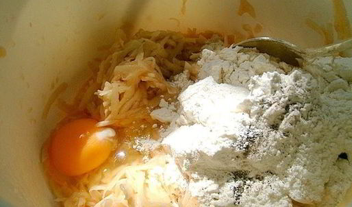 драники яблочко