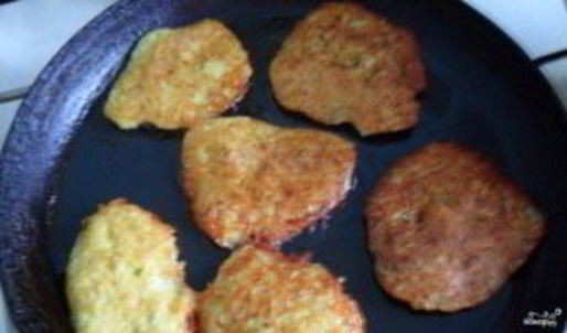 картофельно-кабачковые драники