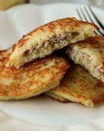 Картофельные драники с мясом