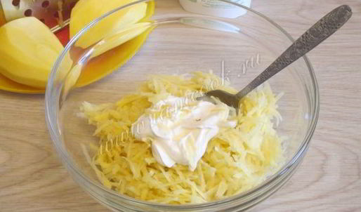 картофельные драники в духовке