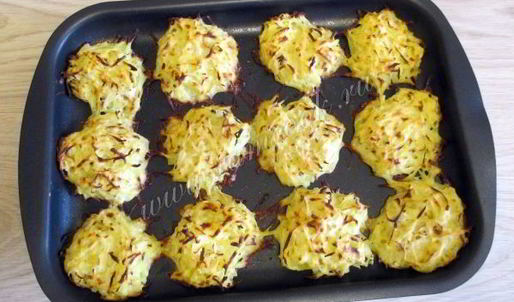 картофельные драники в духовке